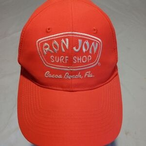 Ron Jon Bright Orange Surf Shop Hat